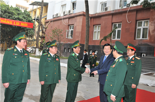 ປະທານປະເທດ ເຈືອງເຕີນຊາງ ຊີ້ແຈ້ງວ່າ ຕ້ອງກໍ່ສ້າງພື້ນຖານປ້ອງກັນຊາຍແດນທົ່ວປວງຊົນໃຫ້ໝັ້ນຄົງເຂັ້ມແຂງ